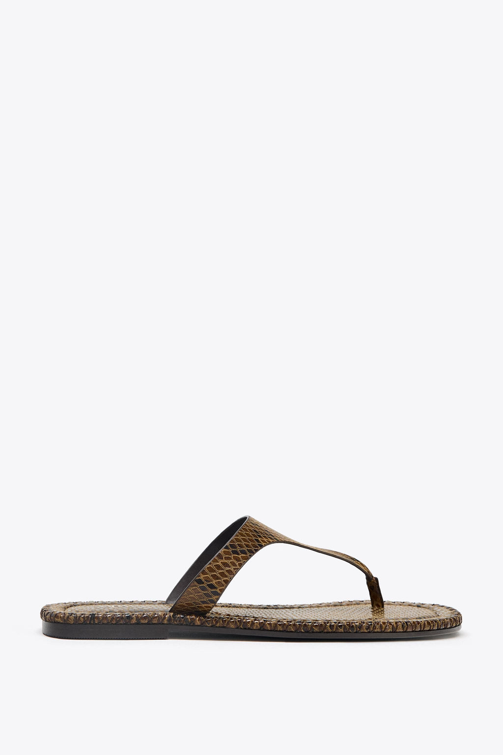ANIMAL PRINT SANDALS - Zara фото 2
