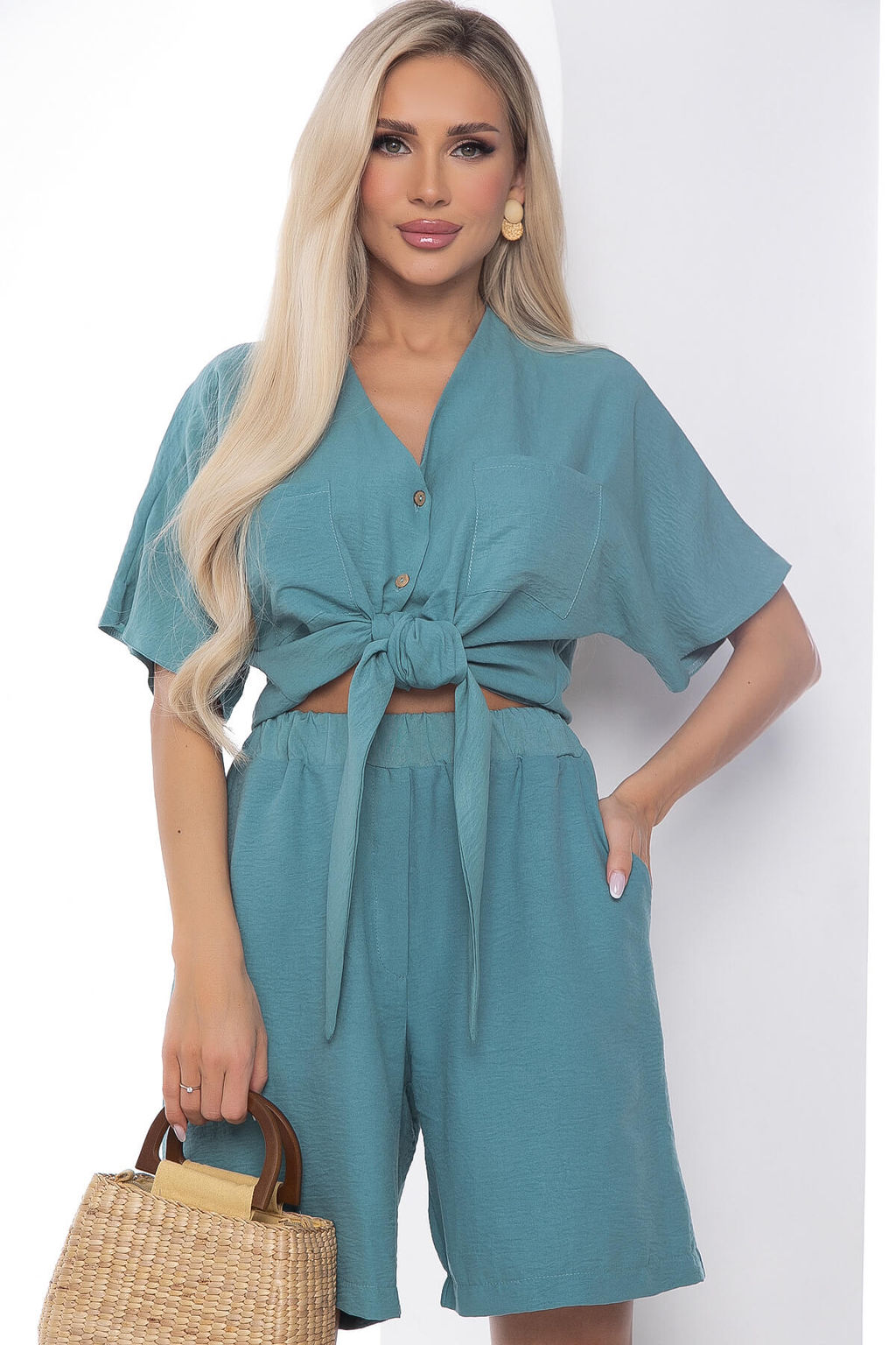 Костюм Камила (изумруд) НЬЮ К8739 - Lt collection фото 5