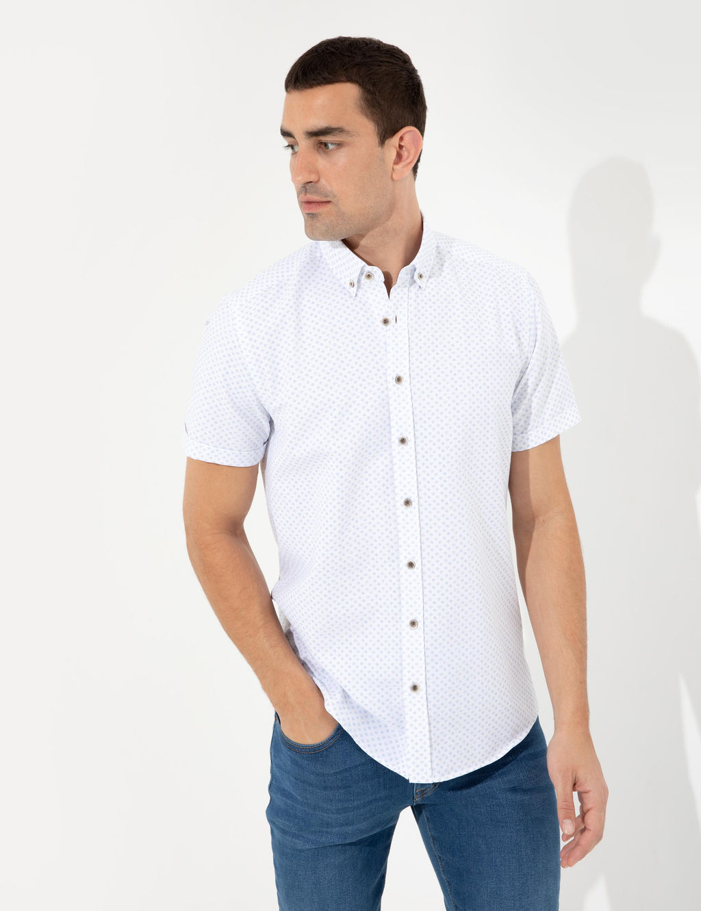 Mavi Regular Fit K_sa Kollu G_mlek - Pierre cardin фото 2