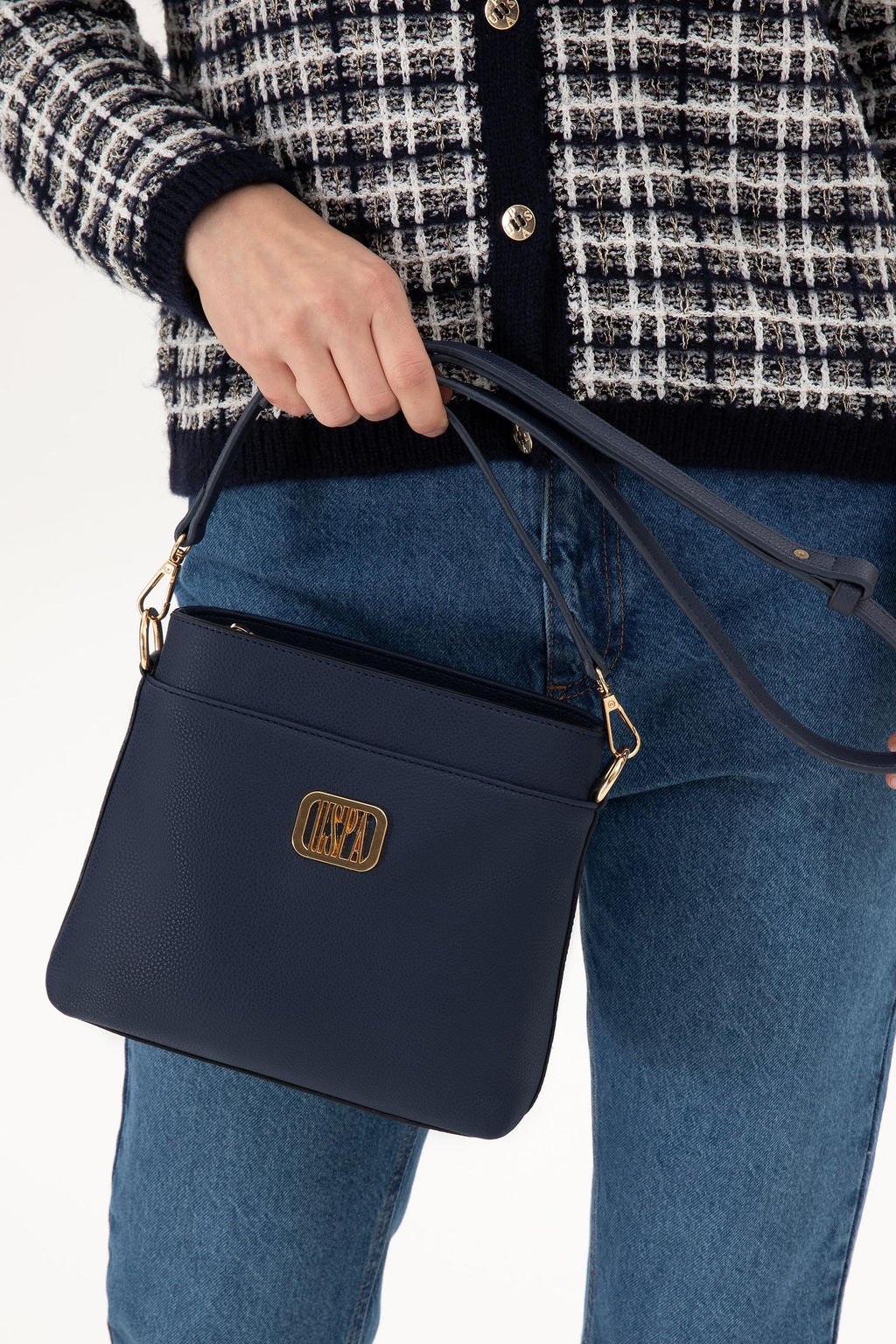 Женская темно-синяя сумка через плечо Неожиданная скидка в корзине - U.s. polo assn фото 2