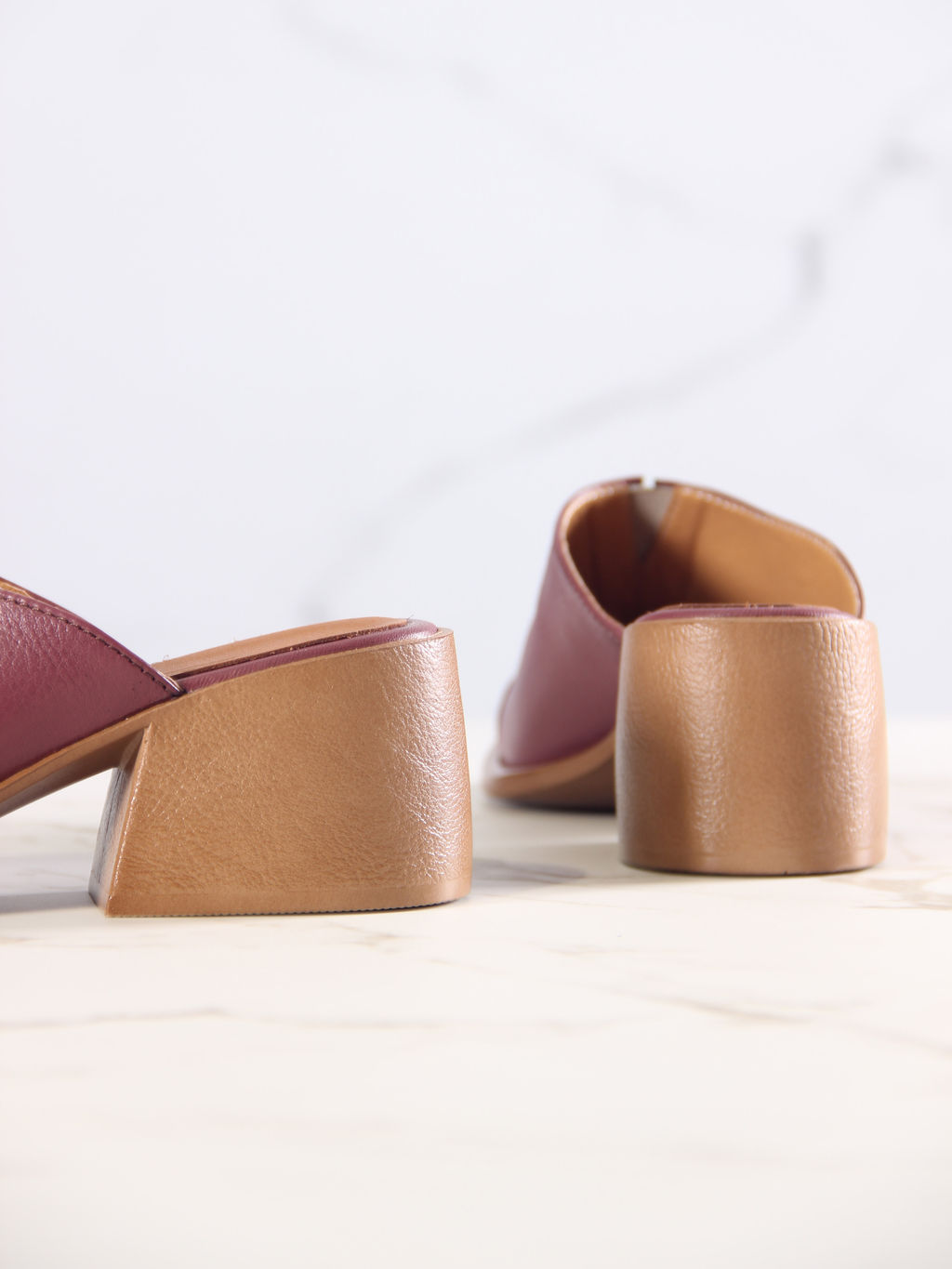 Сабо 5132.23663br.Гнилая вишня+коричневый