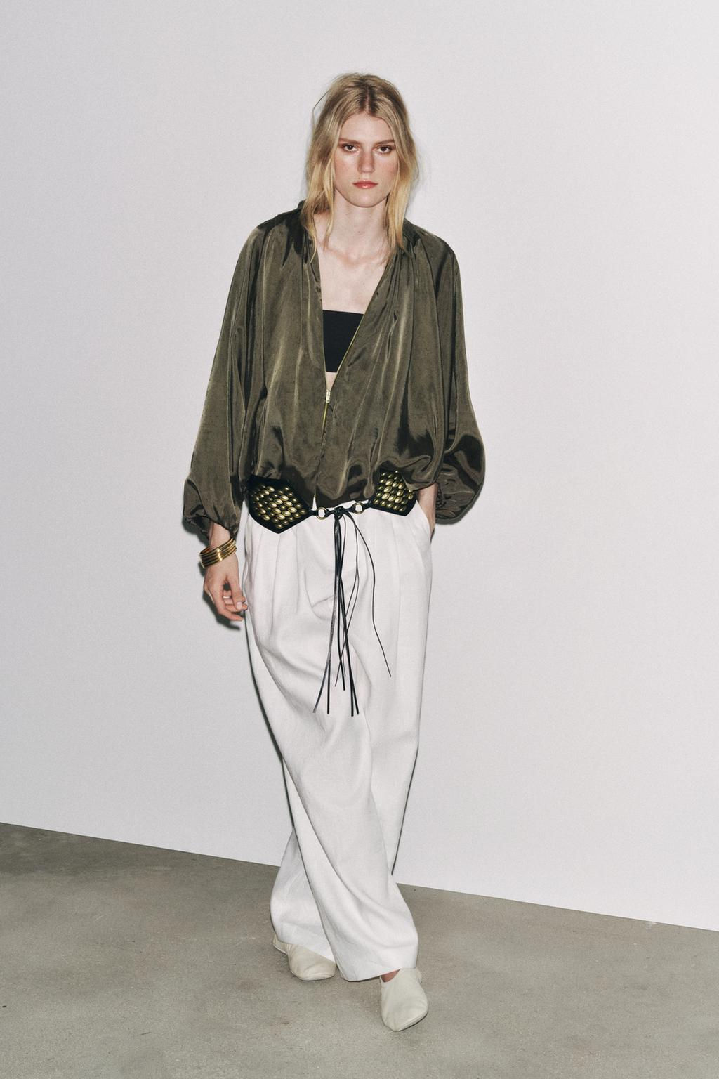 PUFFED BOMBER JACKET - ZW COLLECTION - Zara фото 2