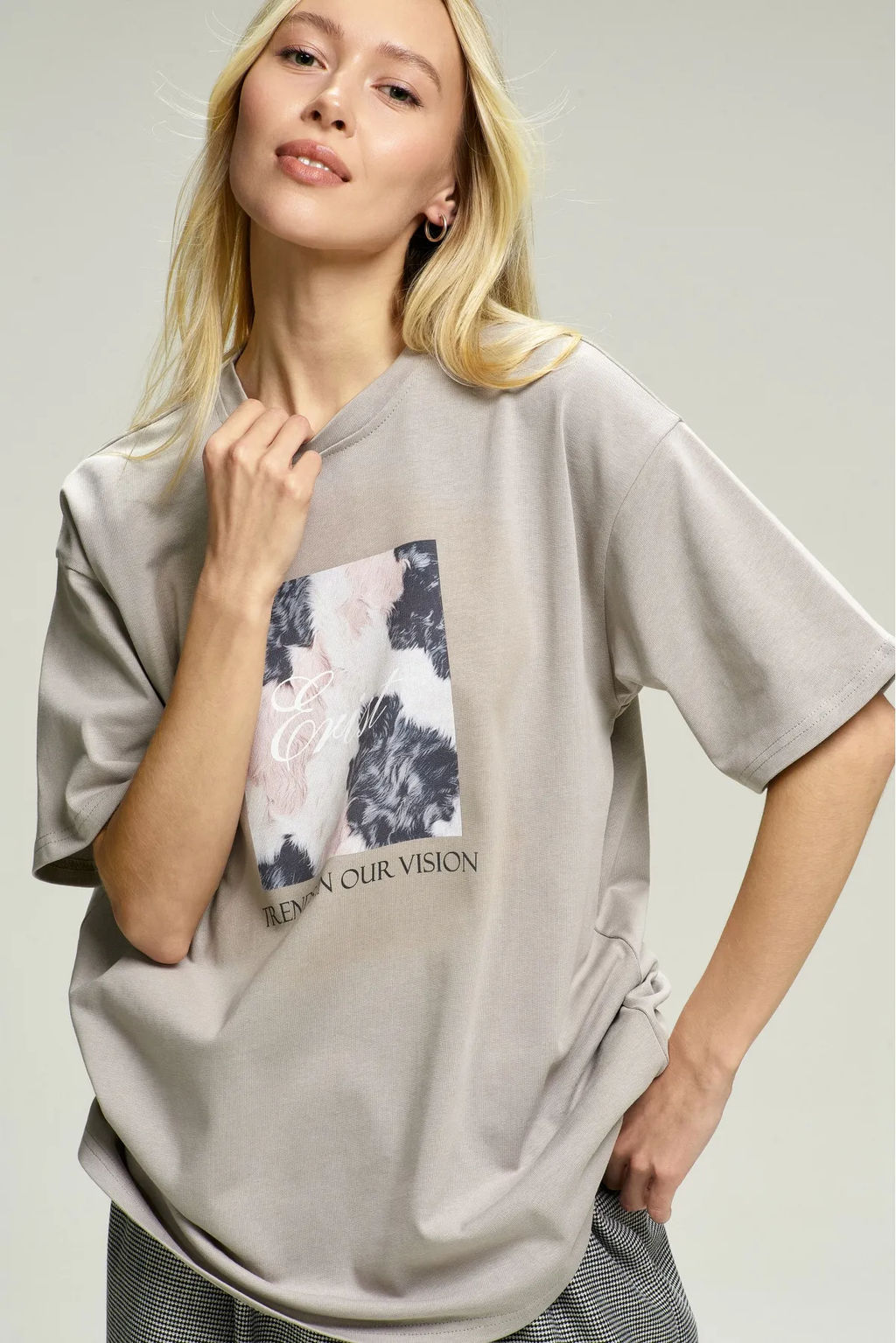 Футболка Cow Grey