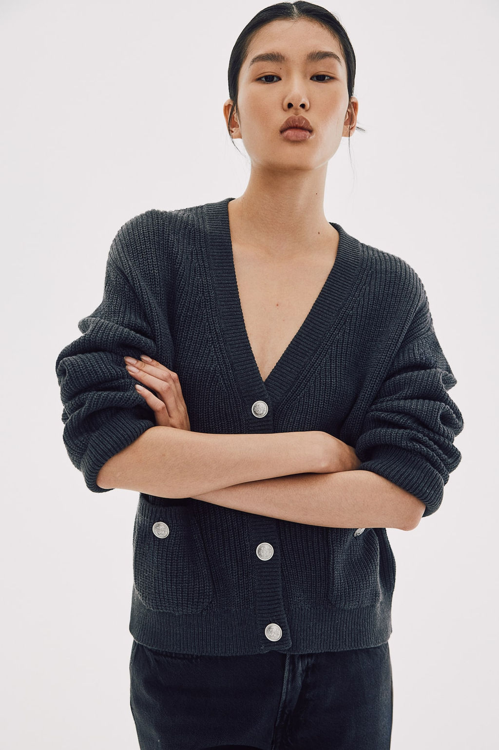 Cardigan con bolsillos - H&m фото 3