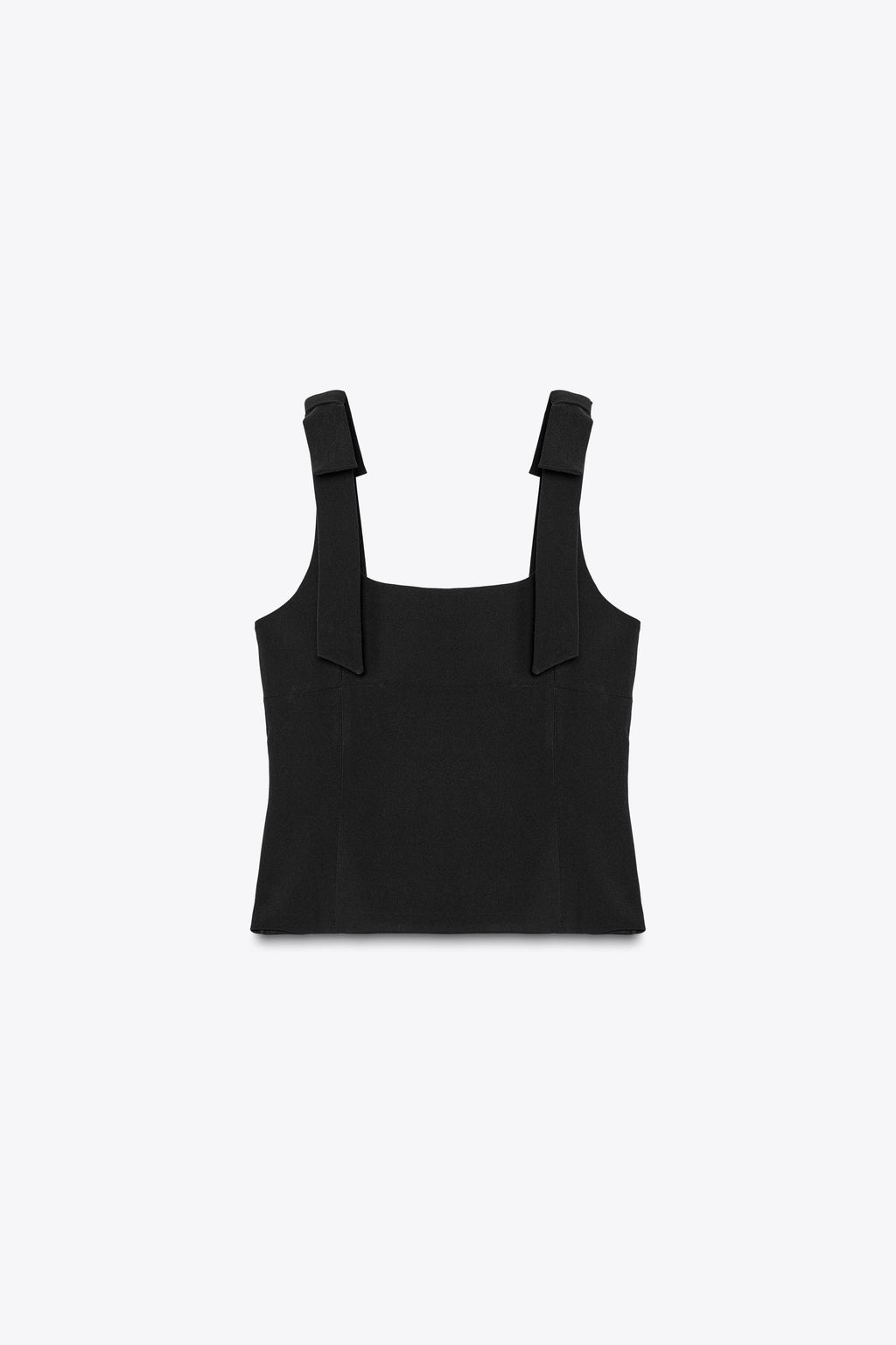 STRETCH TOP WITH BOWS - Zara фото 18
