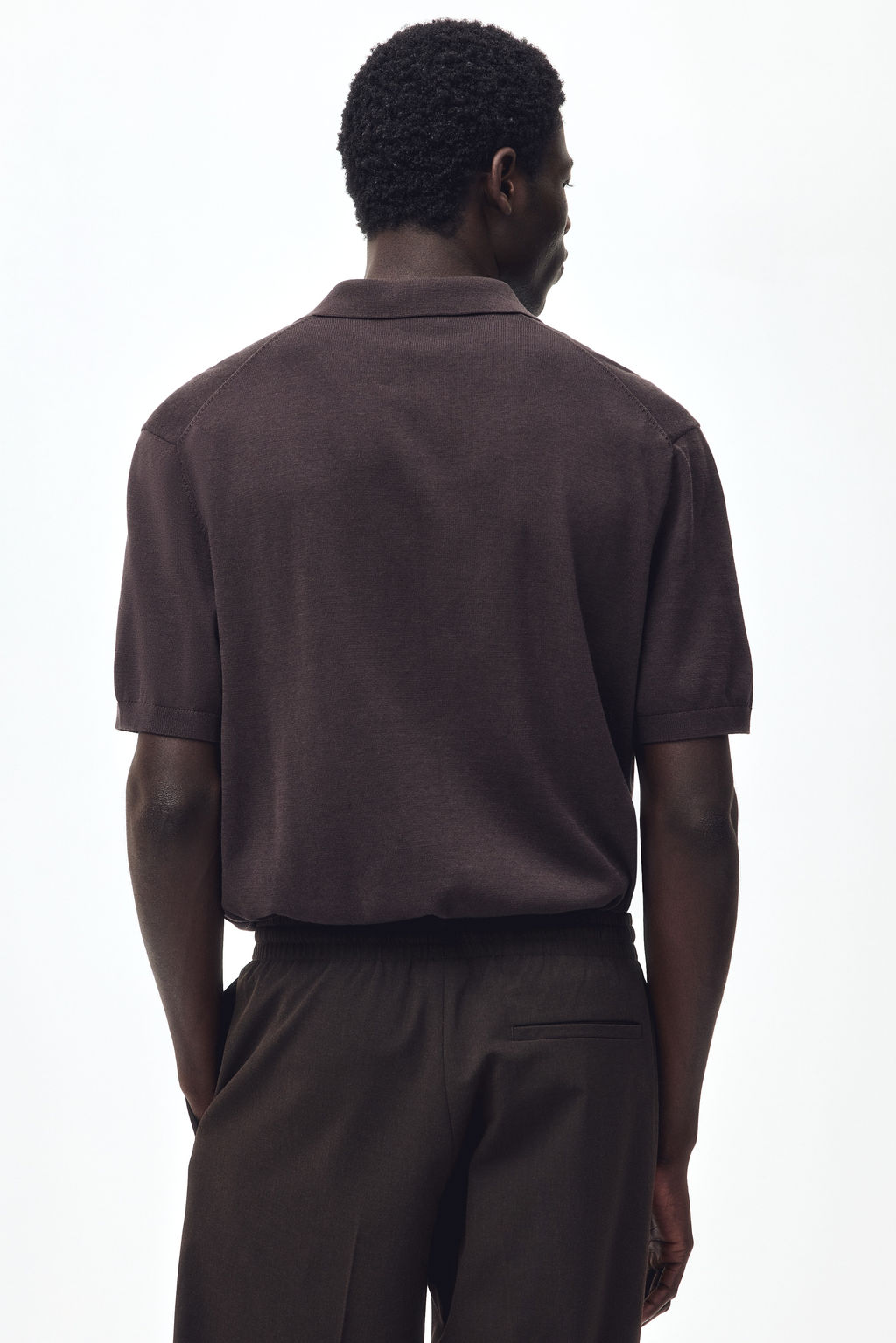 Polo en mezcla de seda Regular Fit - H&m фото 6