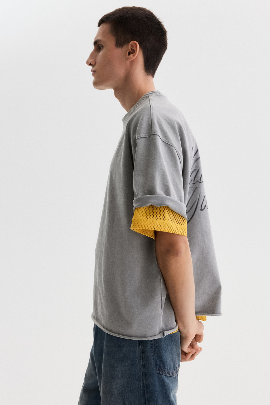 Camiseta boxy Oversized Fit - H&m фото 13