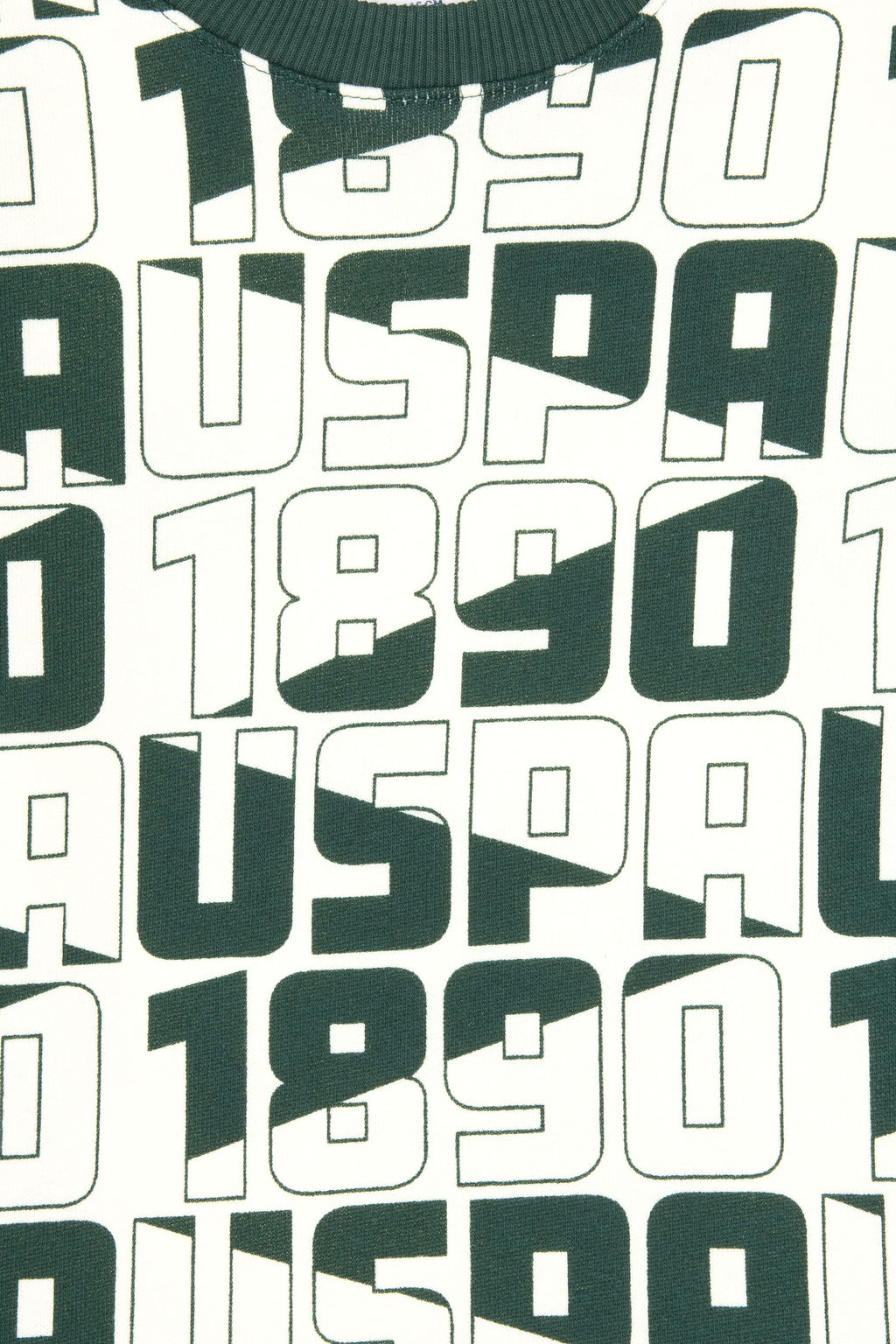 Erkek _ocuk Koyu Ye_il Bisiklet Yaka Sweatshirt Sepette S_rpriz _ndirim - U.s. polo assn фото 8