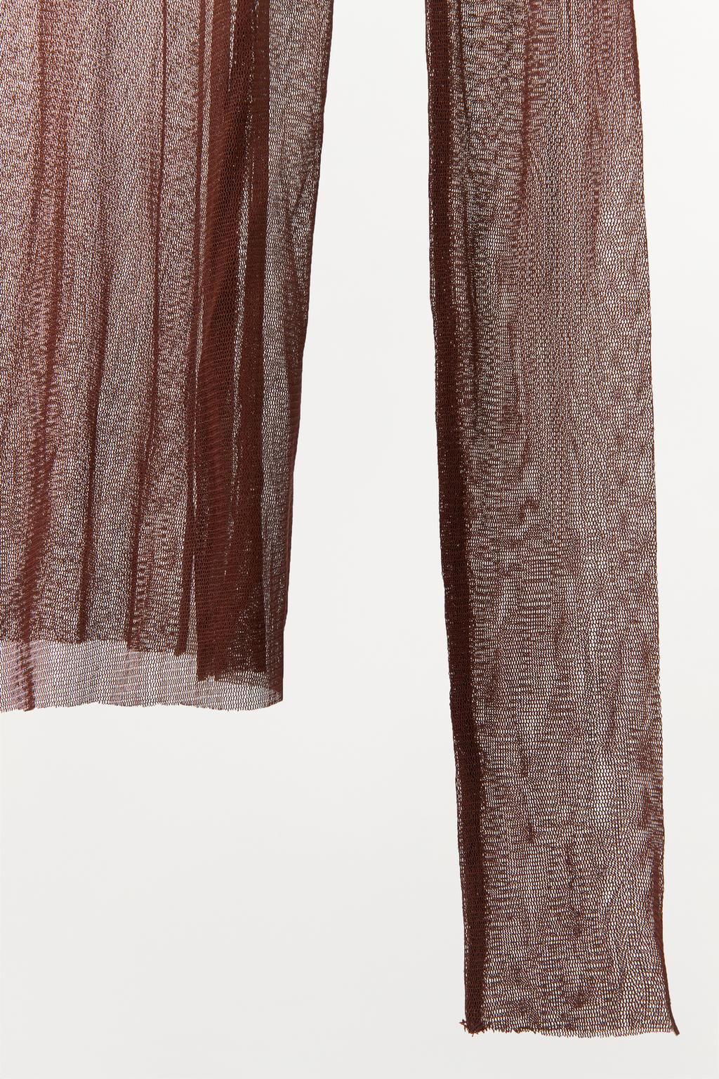 100% SILK T-SHIRT - Zara фото 14