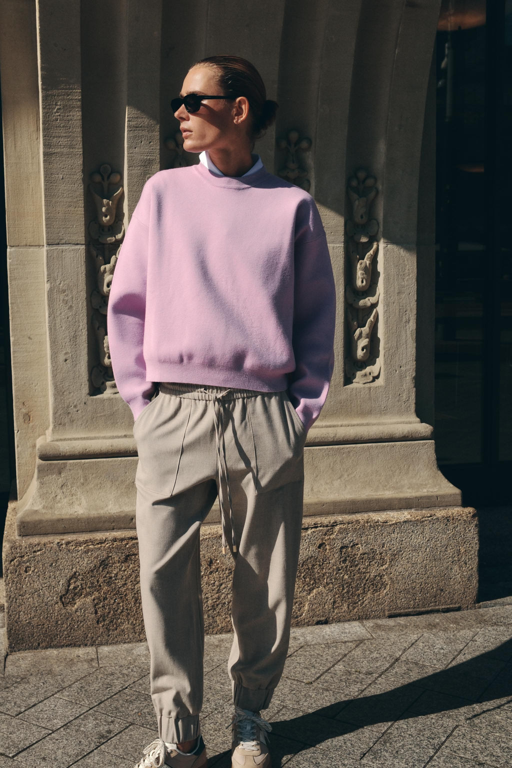 CUFFED HEM TROUSERS - Zara фото 4