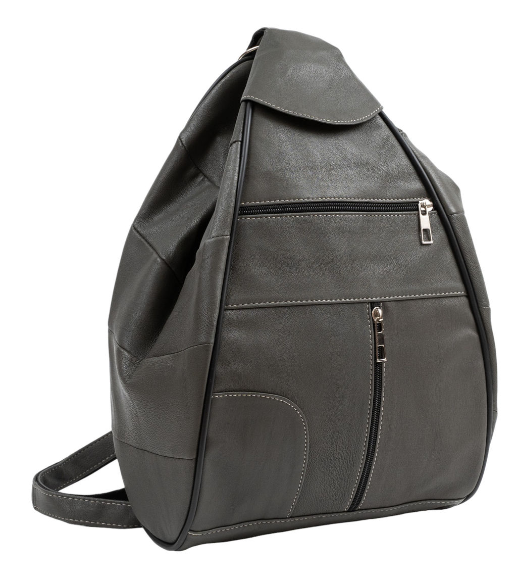 Сумка-рюкзак женская из телячьей кожи