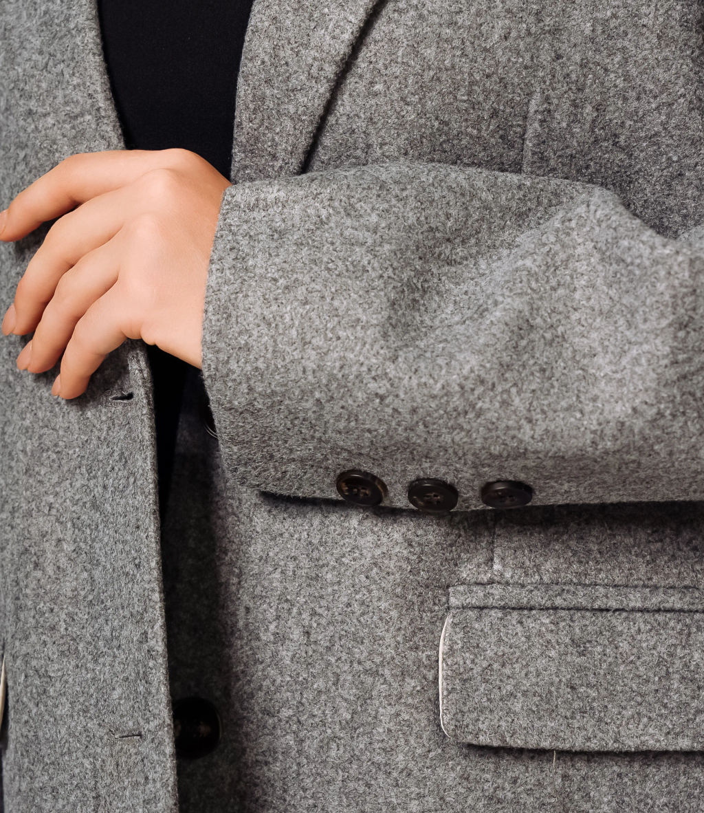 Пиджак #КТ55757, серый - Dommod фото 5