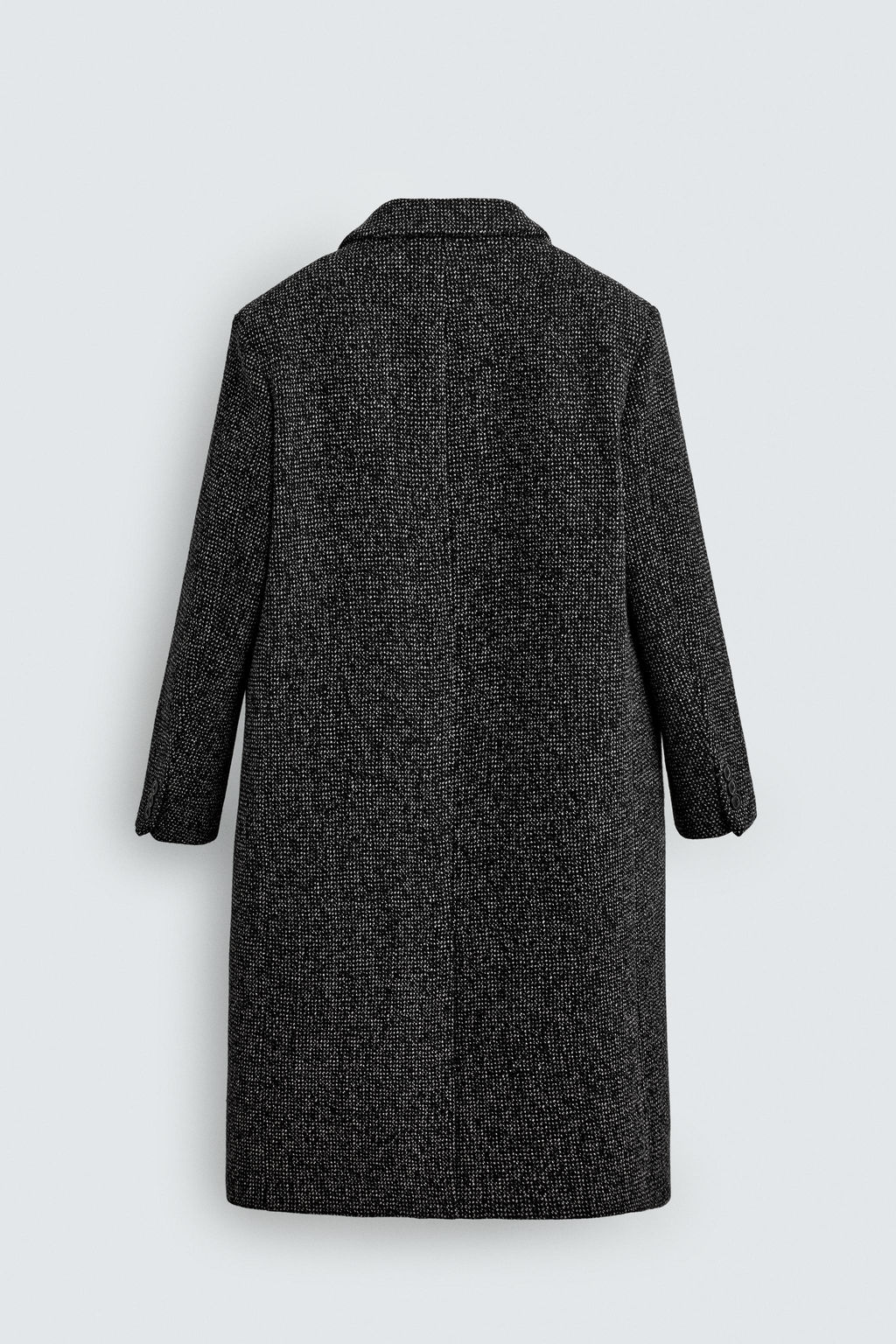 WOOL BLEND STRUCTURED COAT - Zara фото 8