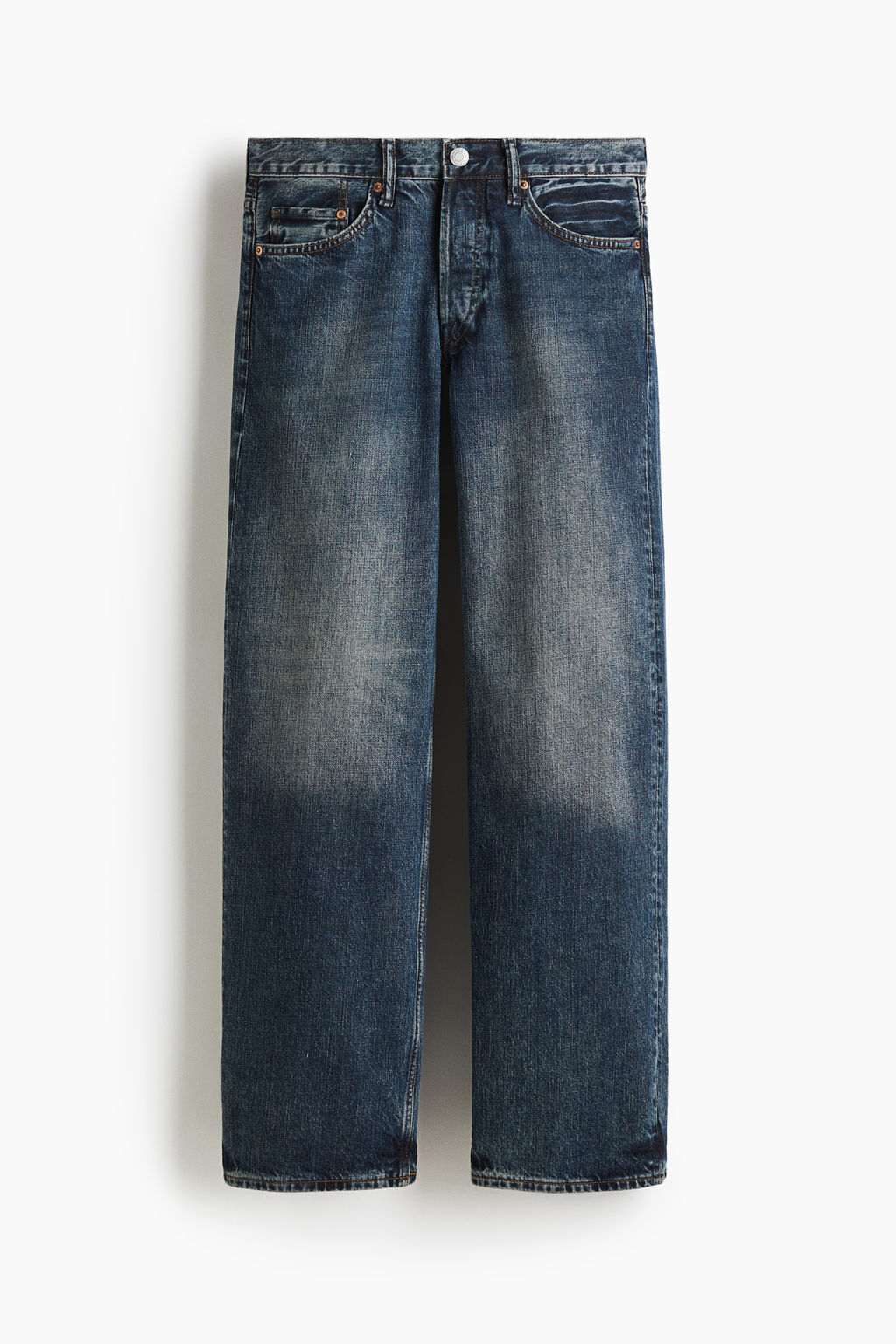 Loose Straight Jeans - H&m фото 3