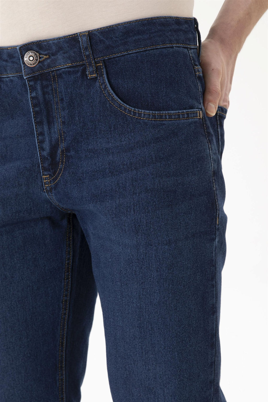 Мужские синие джинсовые брюки - U.s. polo assn фото 6