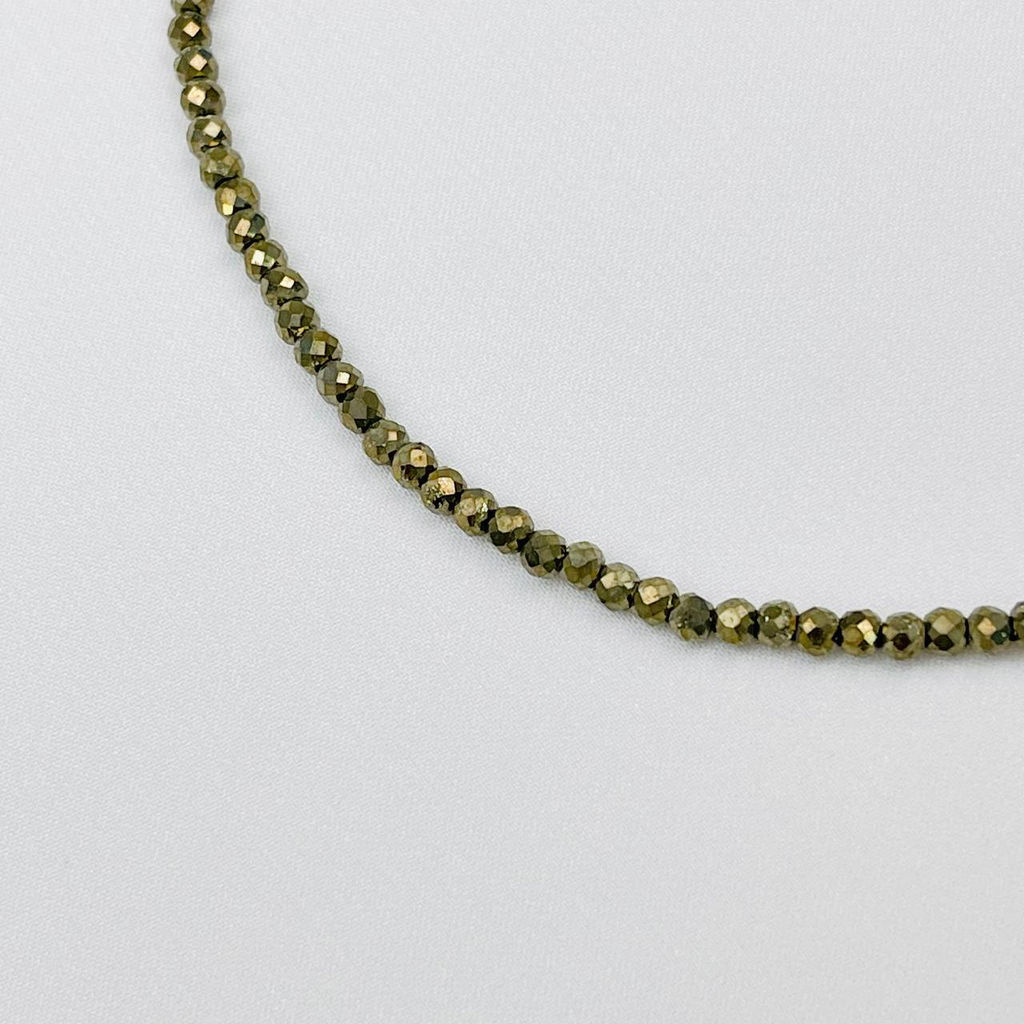 Колье из Пирита 42 см +