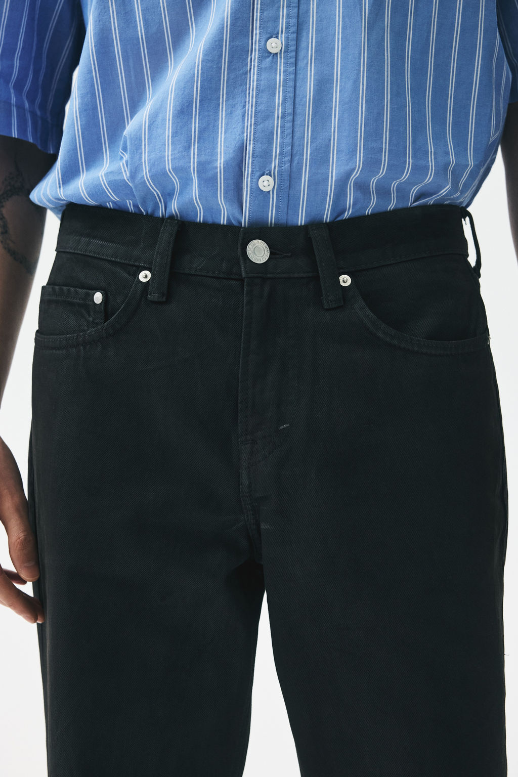 Straight Relaxed Jeans - H&m фото 4
