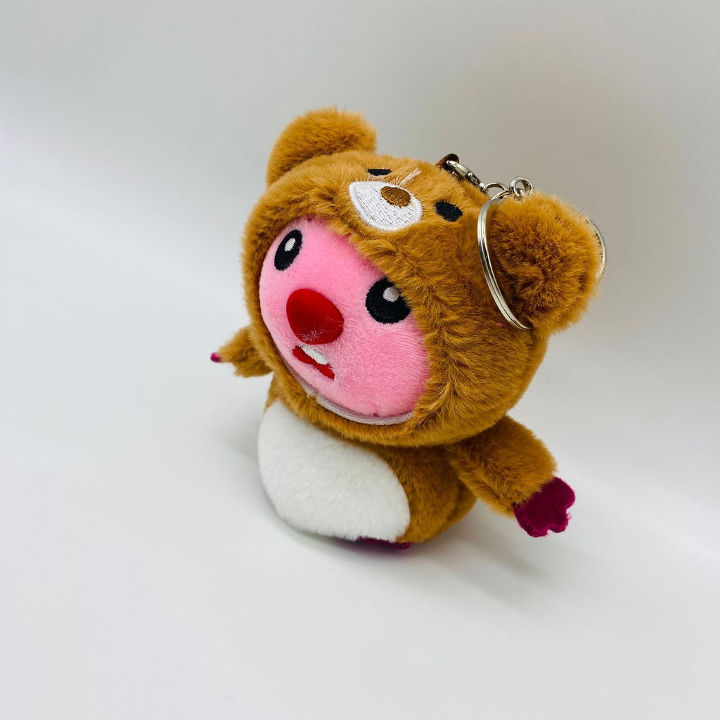 Брелок мягкая игрушка Бобренок в костюме в ассортименте - Storyland фото 4