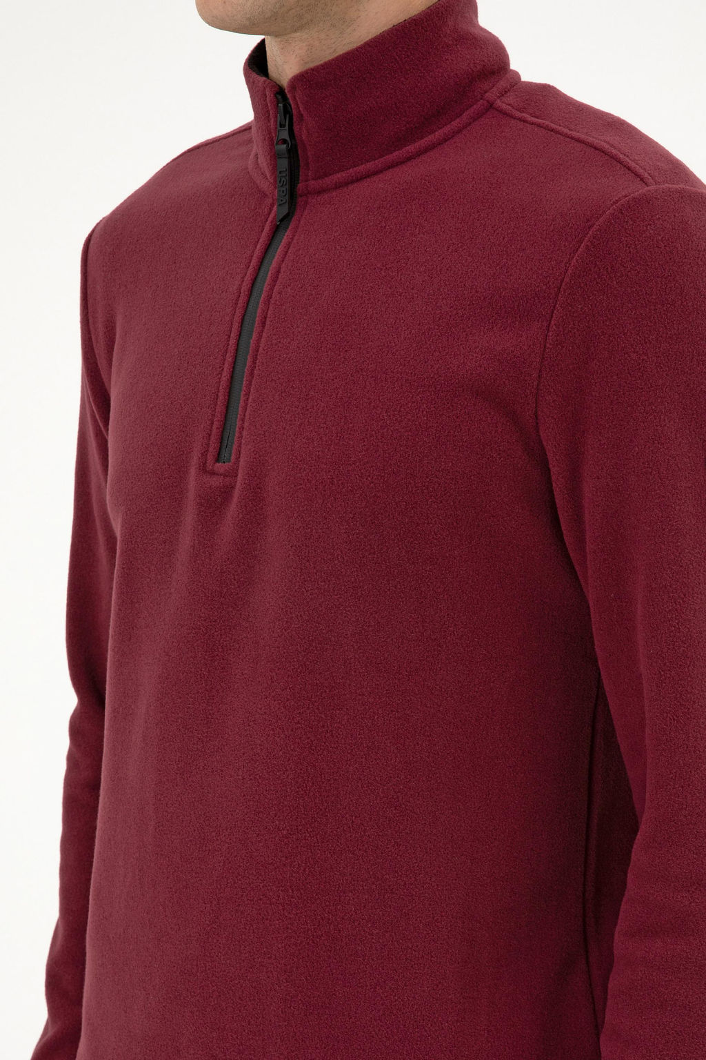 Erkek Bordo Basic Sweatshirt Sepette S_rpriz _ndirim - U.s. polo assn фото 7
