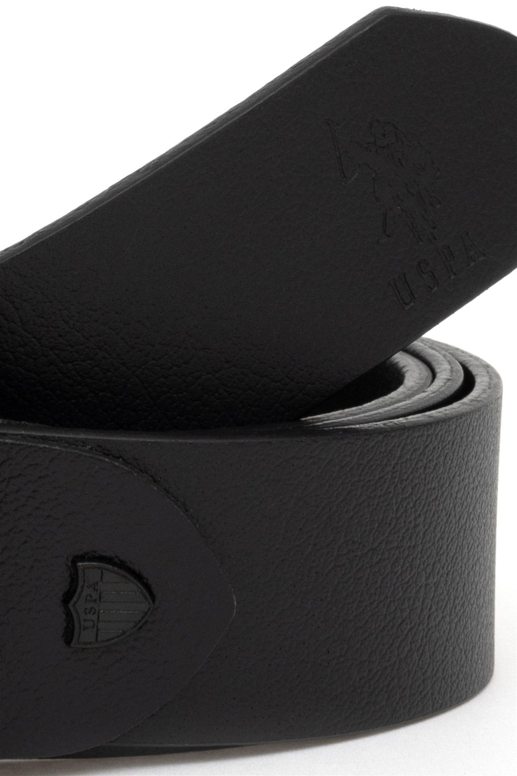 Мужской черный пояс - U.s. polo assn фото 4