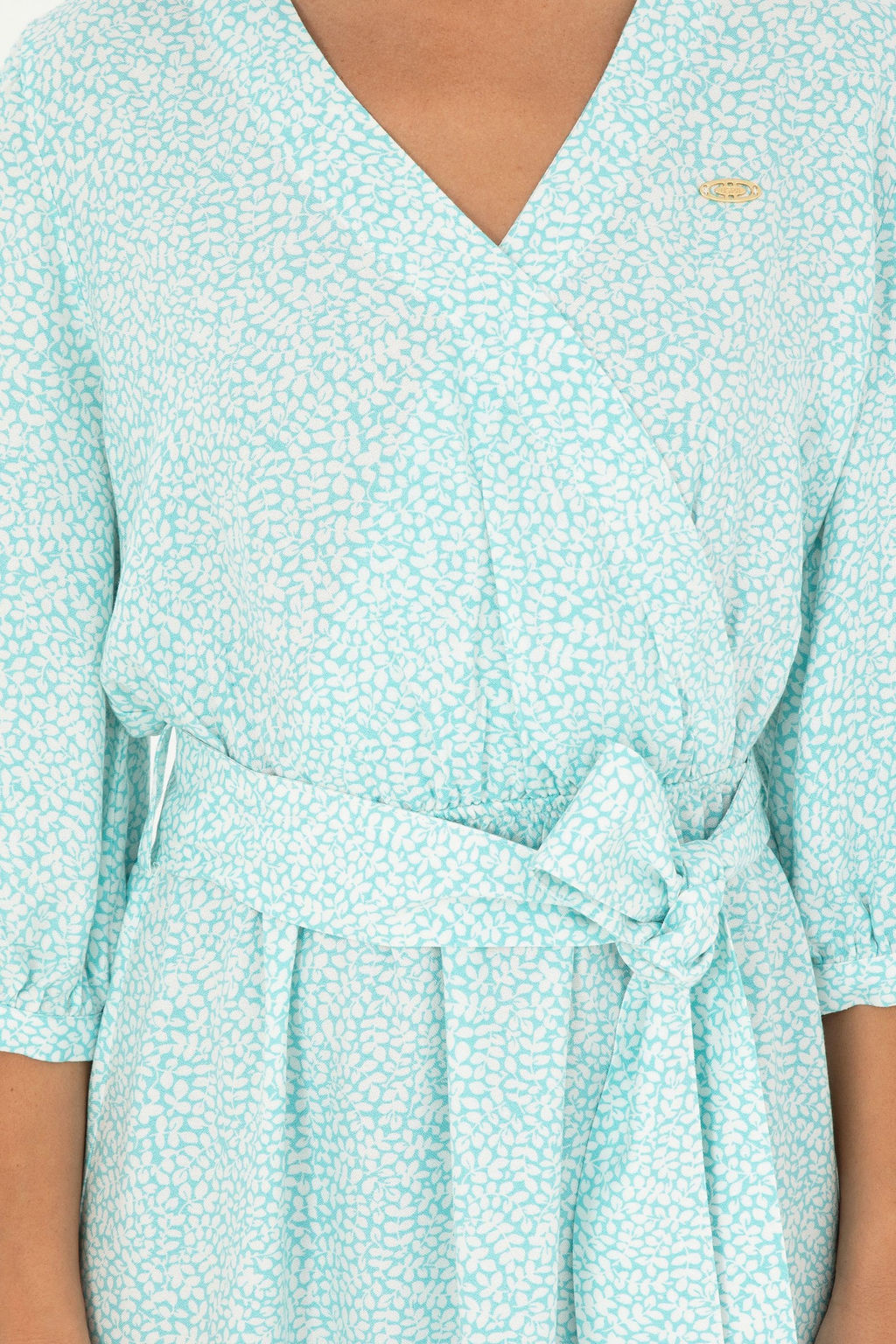 Женское мятное тканое платье - U.s. polo assn фото 5