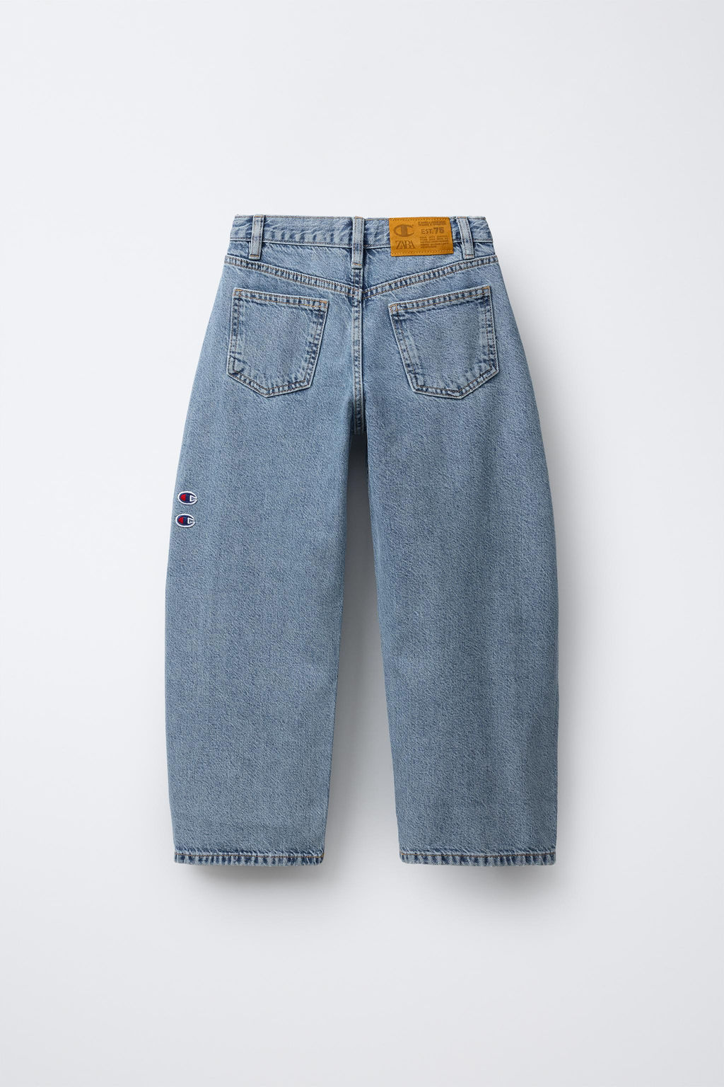 CHAMPION ® X ZARA BARREL JEANS
