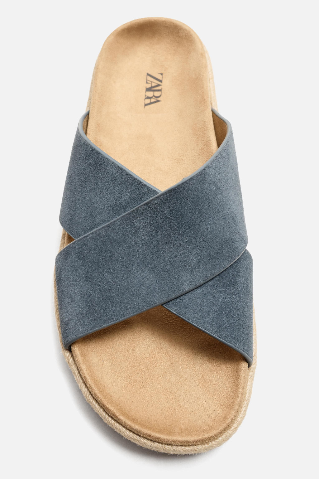 CROSSOVER LEATHER SANDALS - Zara фото 3