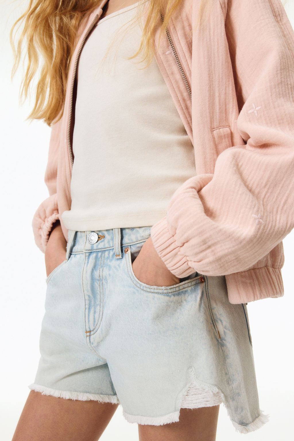 Vaquero corto Relaxed Fit - H&m фото 5