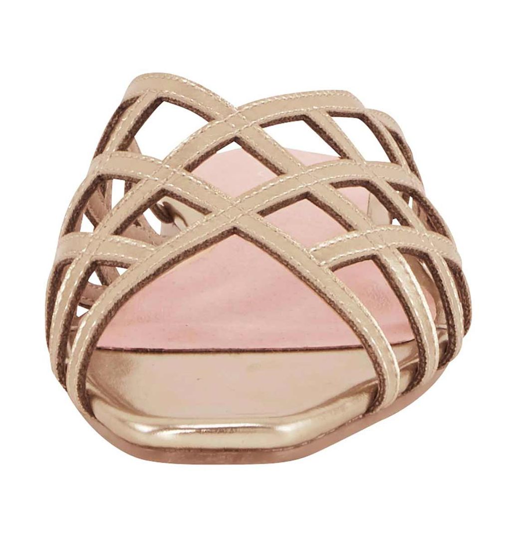 Шлепки, золотистые - Heine фото 5