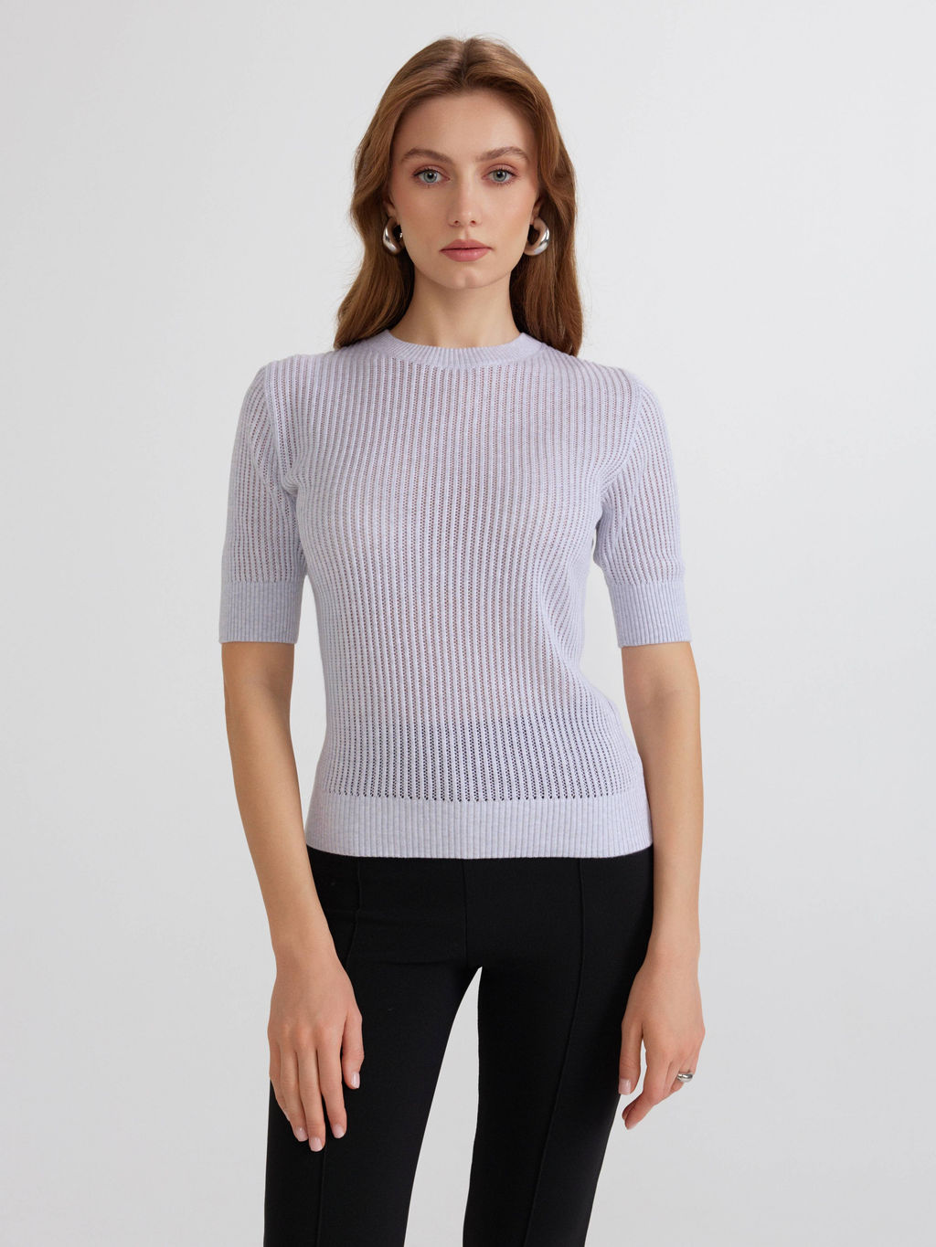 CONTE LDK2454 Джемпер женский light gray melange