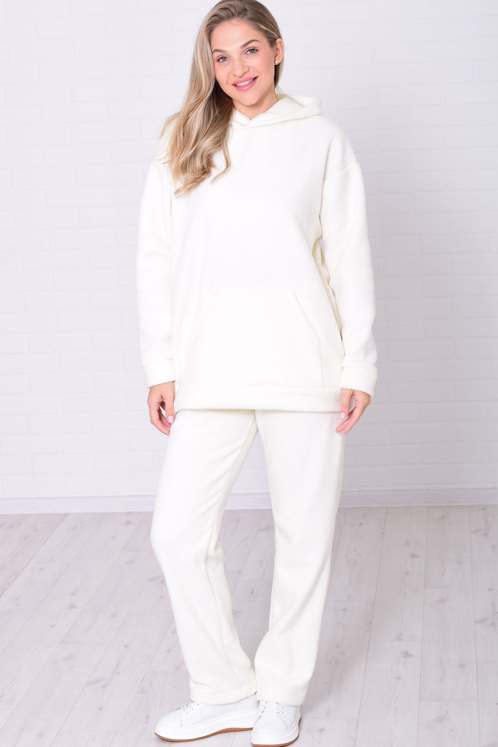 Толстовка базовая 6-218б (молоко)