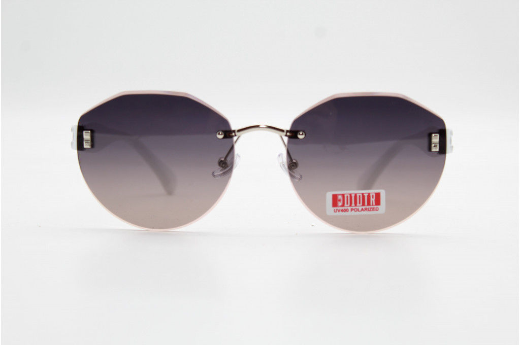 Солнцезащитные очки DIDTR (Polarized) с мешочком 0763 57-16-136 С3-49 БЕЛЫЕ