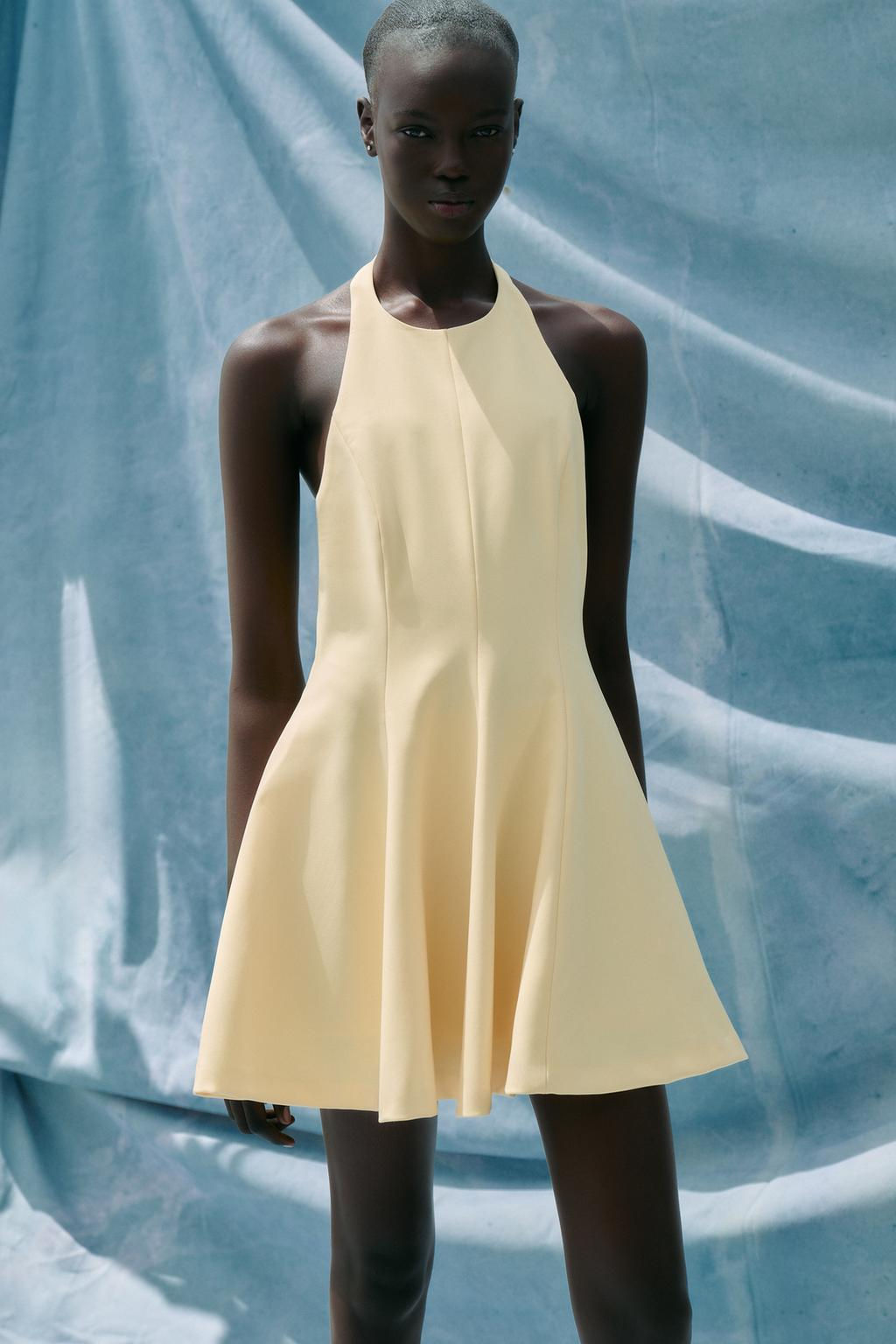 HALTER SHORT DRESS - Zara фото 3