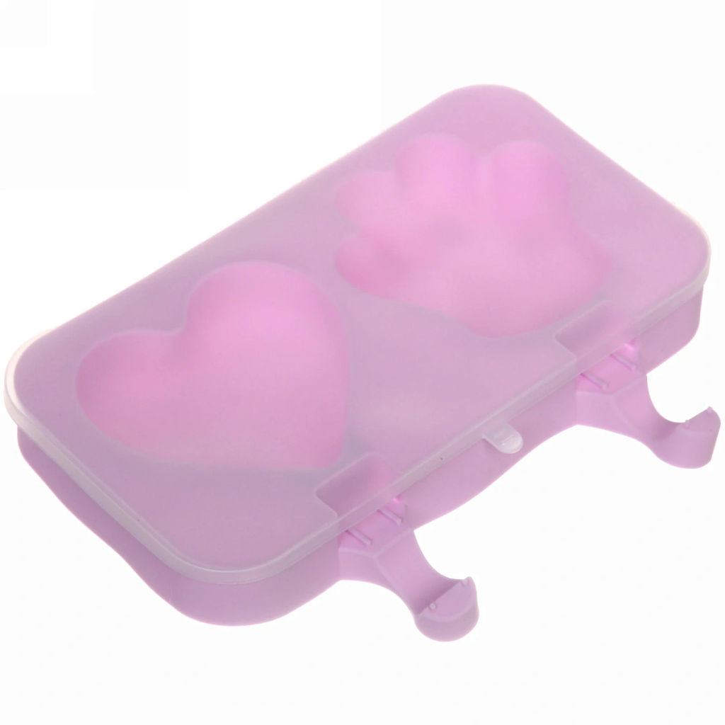 Цена за 2 шт. Форма для приготовления мороженого "Микс" силиконовая 19,5*15см