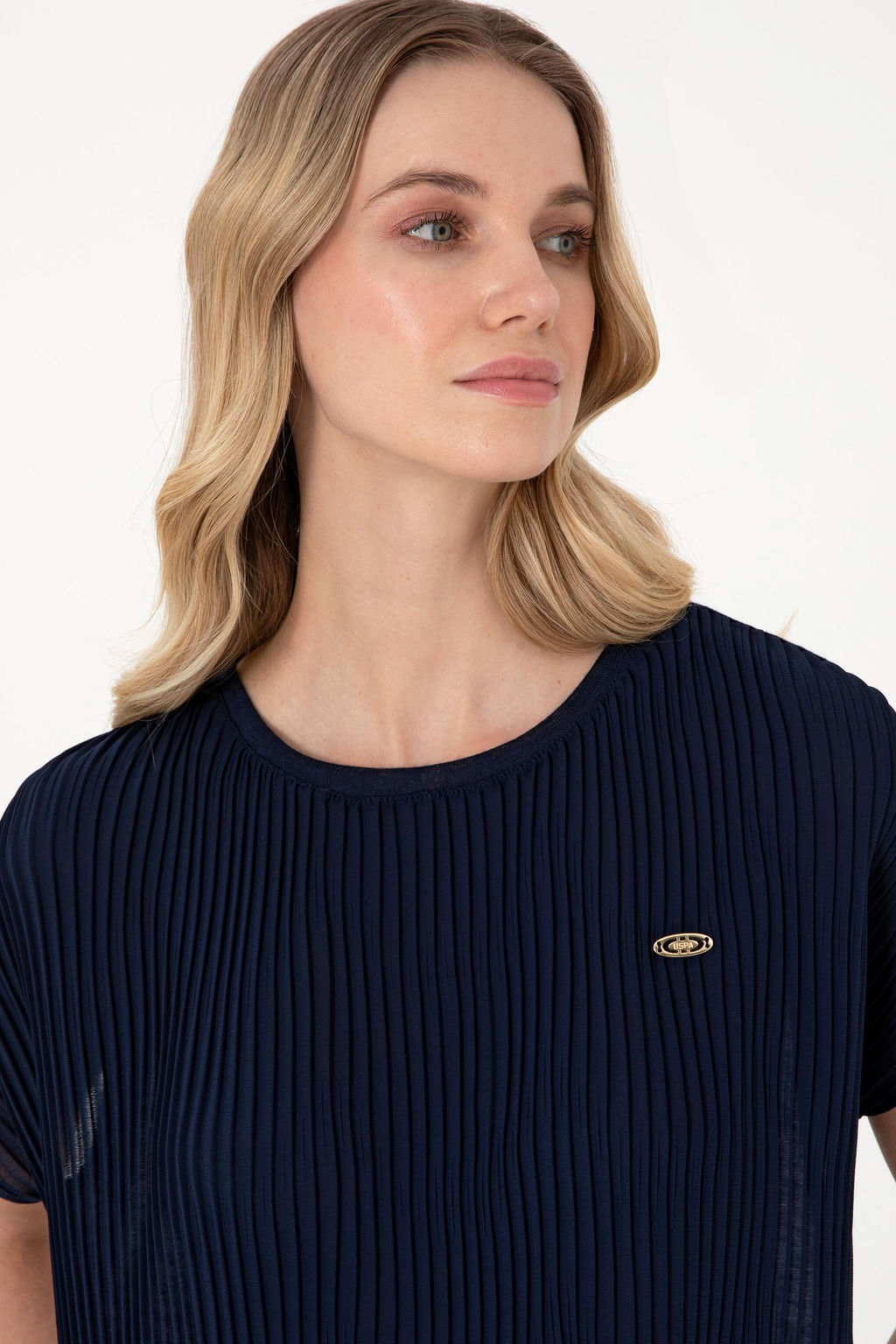 Kad_n Lacivert Ti__rt Sepette S_rpriz _ndirim - U.s. polo assn фото 2