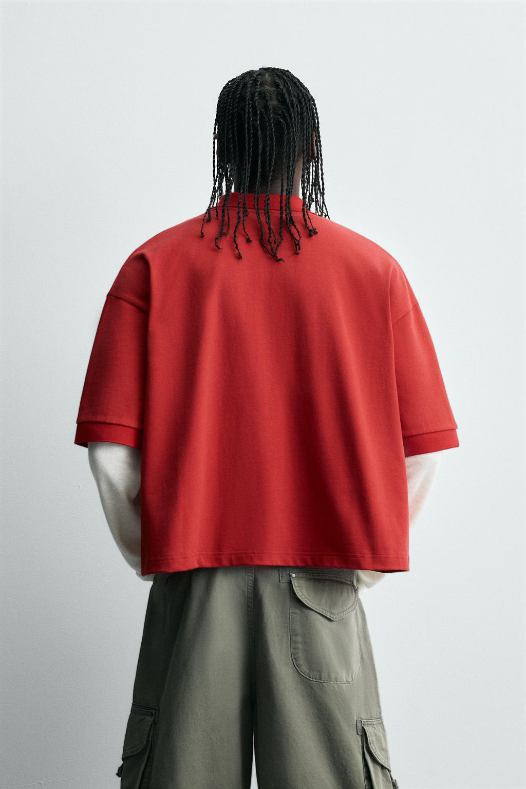 EMBROIDERED SLOGAN POLO SHIRT - Zara фото 5