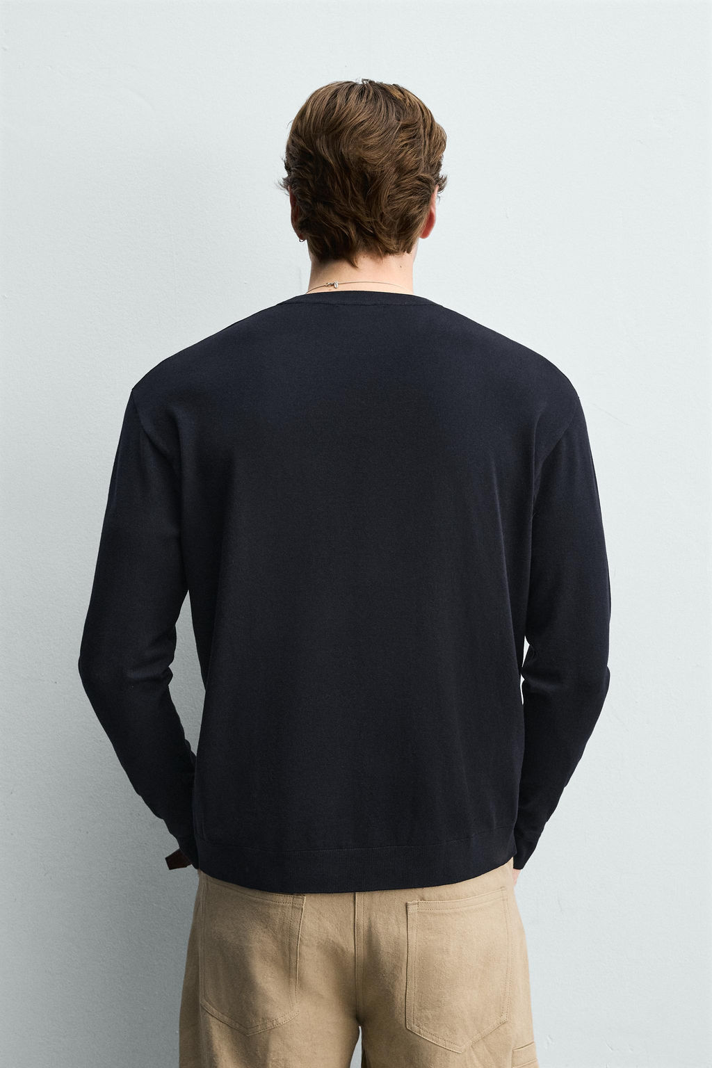 REGULAR FIT TEXTURED SWEATER - Zara фото 13