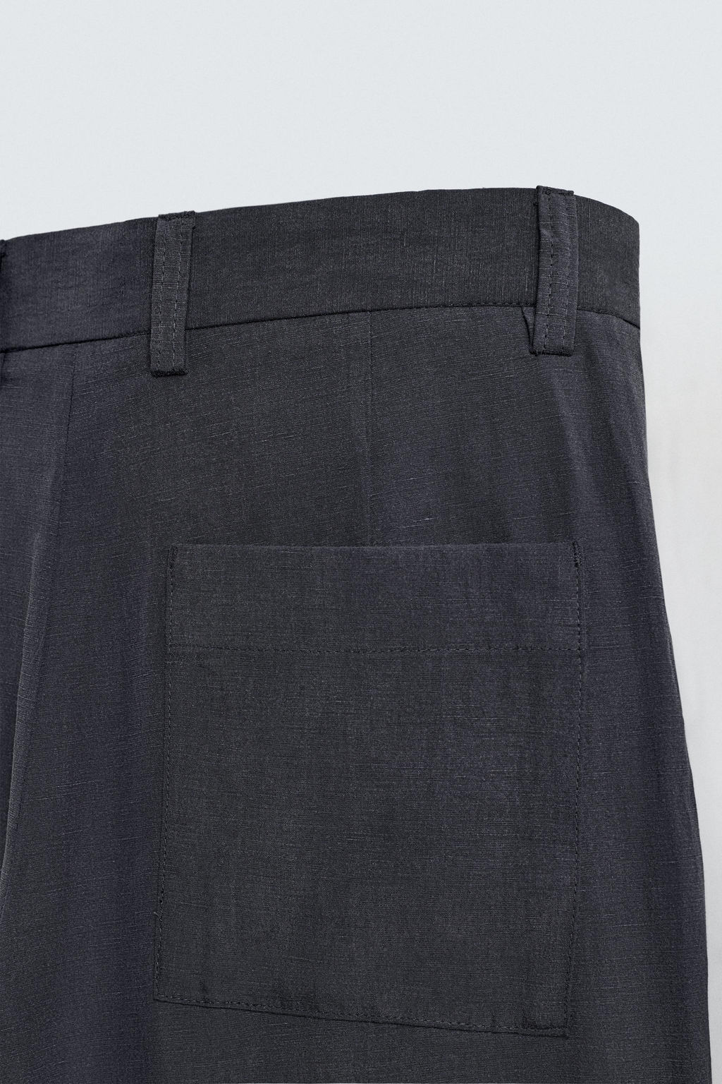 STRAIGHT-LEG FLOWING TROUSERS - Zara фото 9