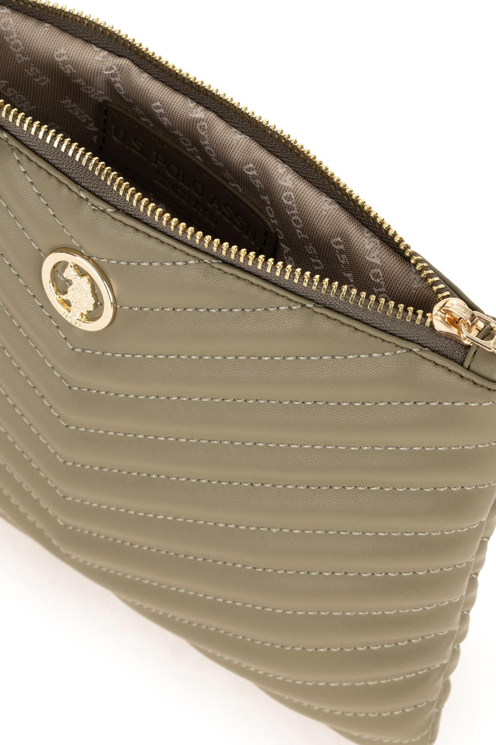 Женская сумочка цвета хаки Неожиданная скидка в корзине - U.s. polo assn фото 7