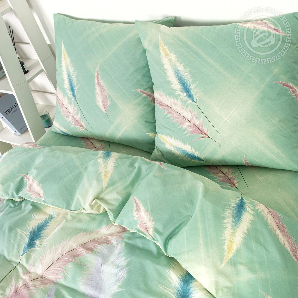 Постельное белье Астильба (поплин DE LUXE) 2,0 сп./Пододеяльник: 1 шт. - 215*175; Простыня: 1 шт. - 215*200; Наволочка: 2 шт. - 70*70; DE LUXE - Артпостель фото 2