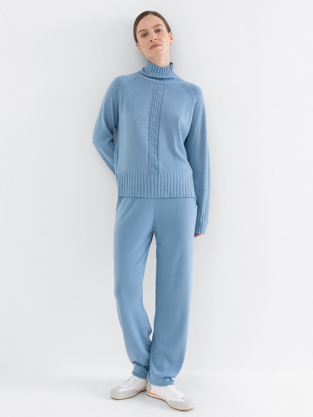 Conso/KJL 230645 - misty blue Свитер женский  фото 7