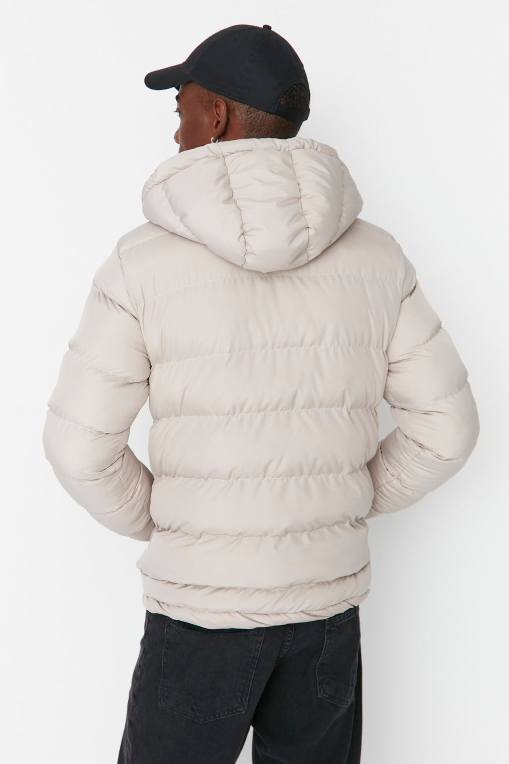 TRENDYOL MAN Haki Regular Fit Ruzgara ve Suya Dayan?kl? Sisme K?sl?k Mont TMNAW22MO0132 - Trendyolmilla фото 9