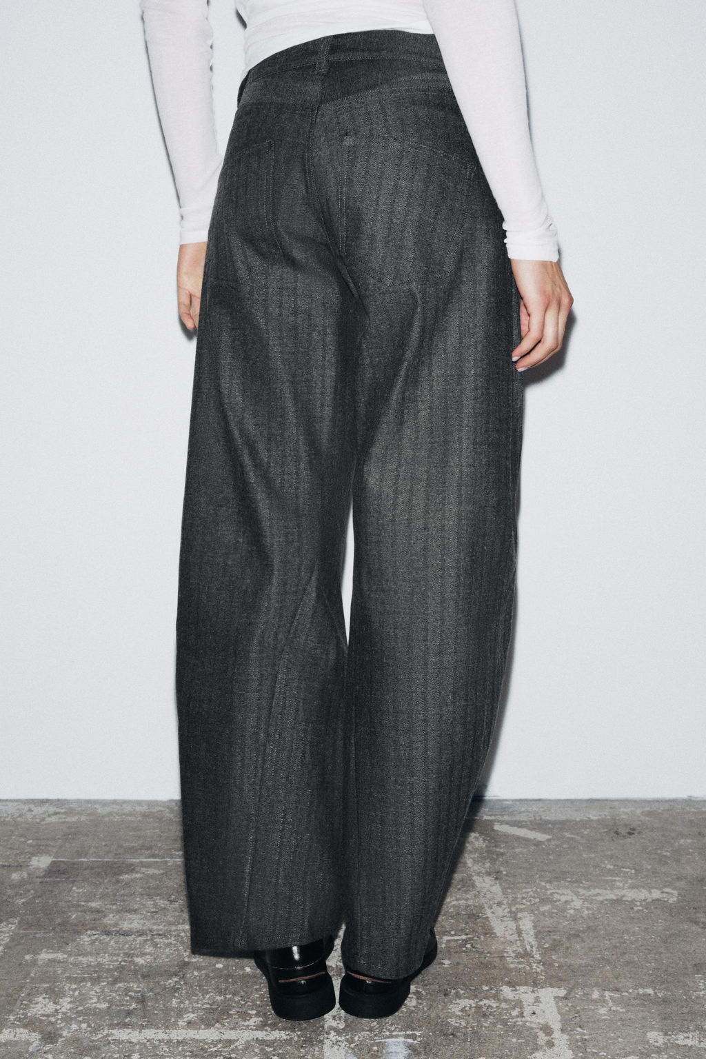 ZW COLLECTION STRIPED TROUSERS - Zara фото 3