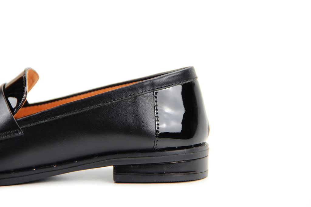 Лоферы EDART 117.madonna 9g.black+laq  фото 9