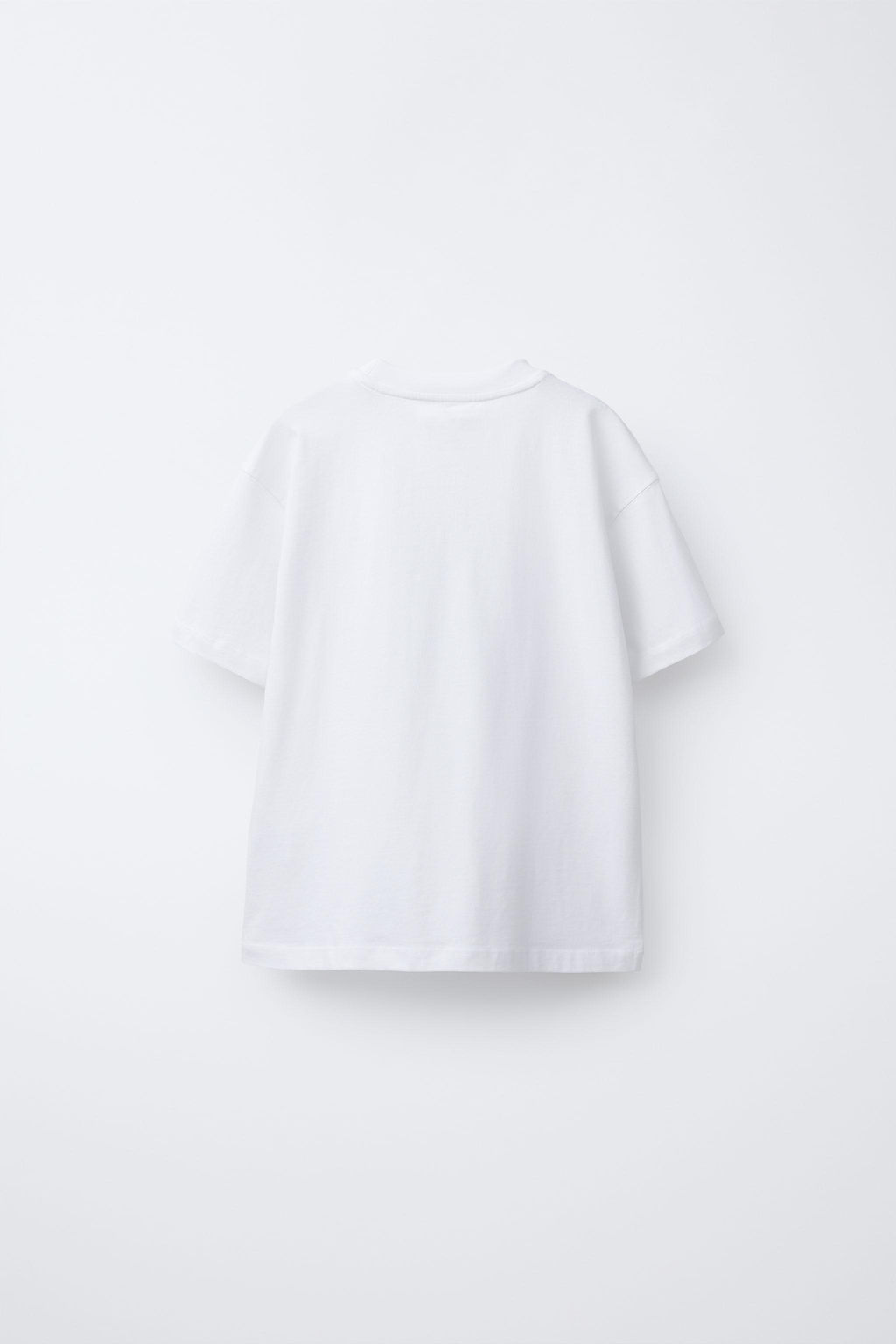 SLOGAN T-SHIRT WITH RAISED DETAIL