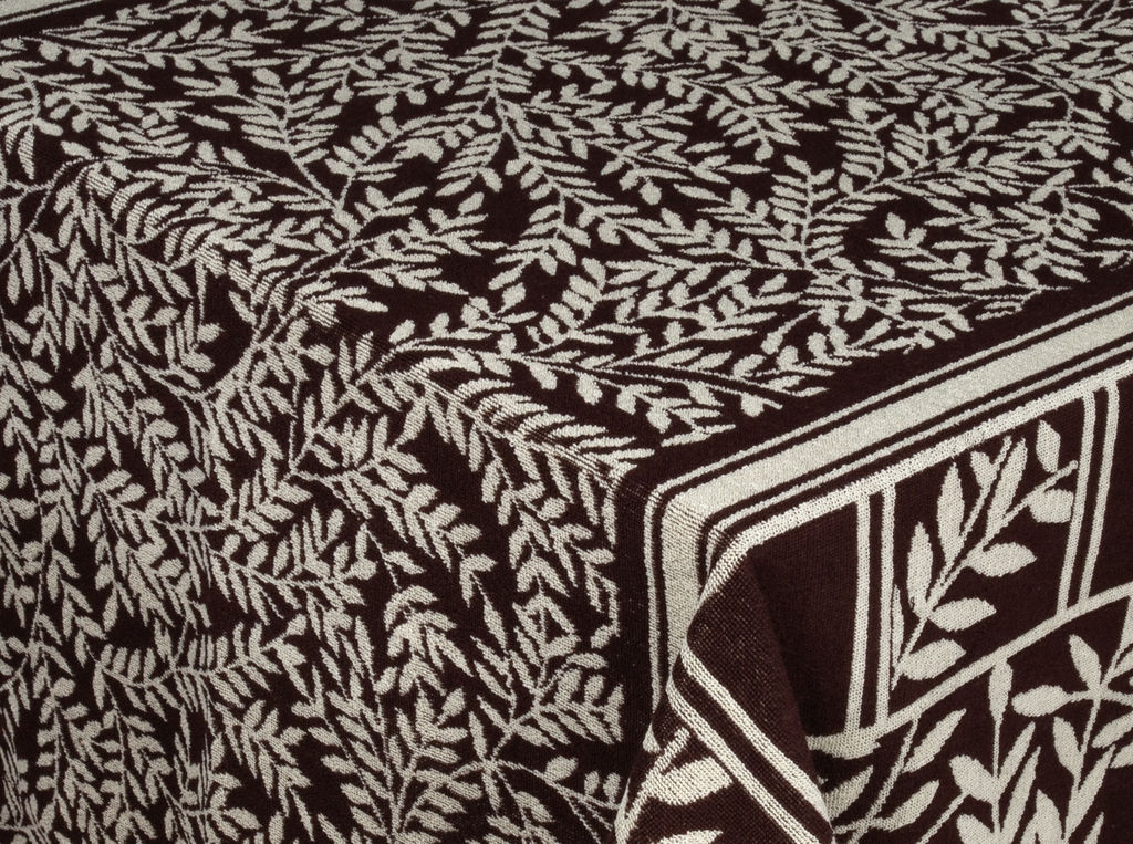 Плед 3с109.412ж1 Лист(шоколад) 208х200 см