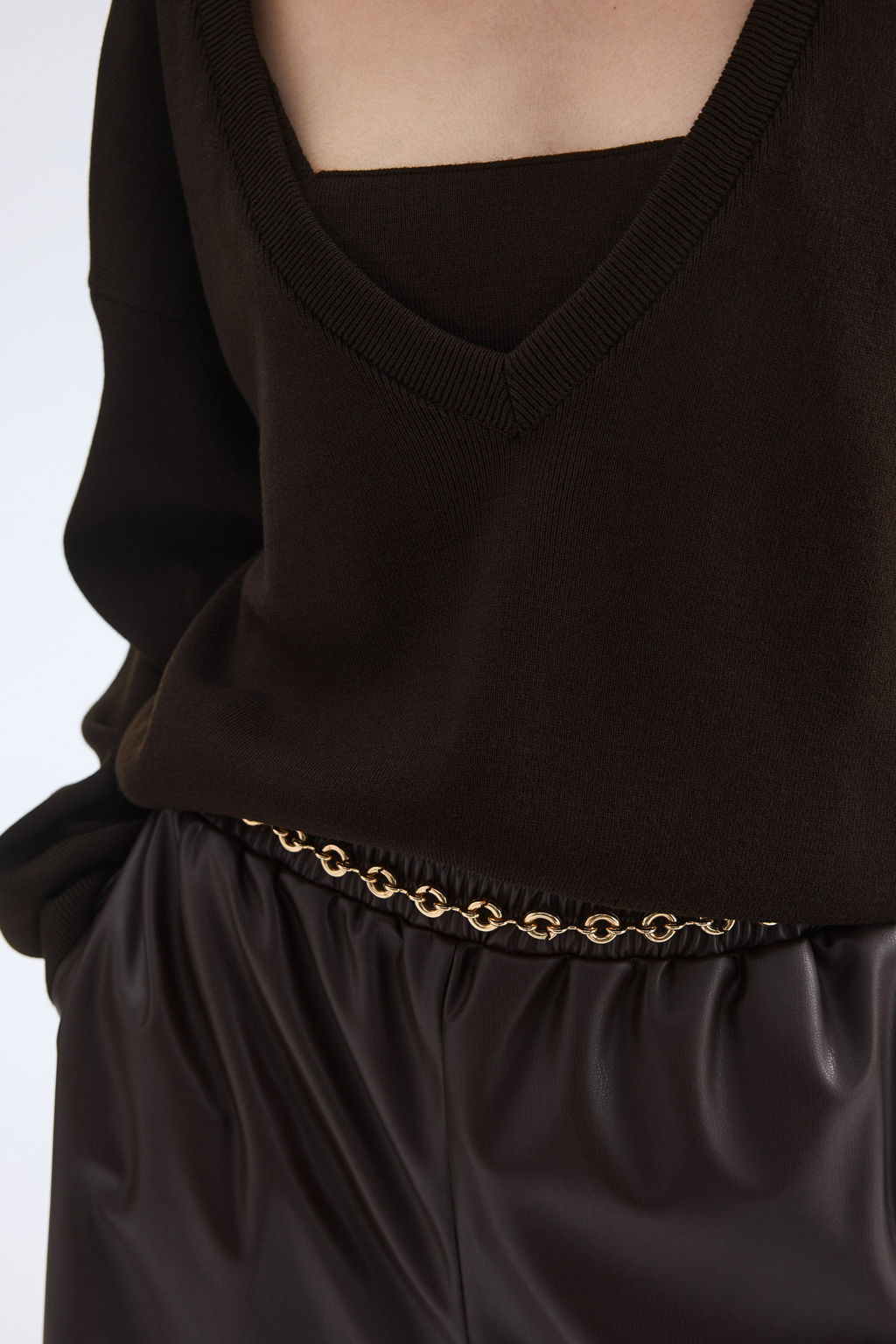 Jersey con escote en V - H&m фото 4