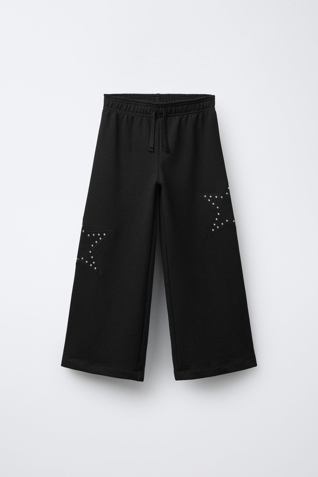 WIDE-LEG TROUSERS WITH STAR STUDS - Zara фото 5