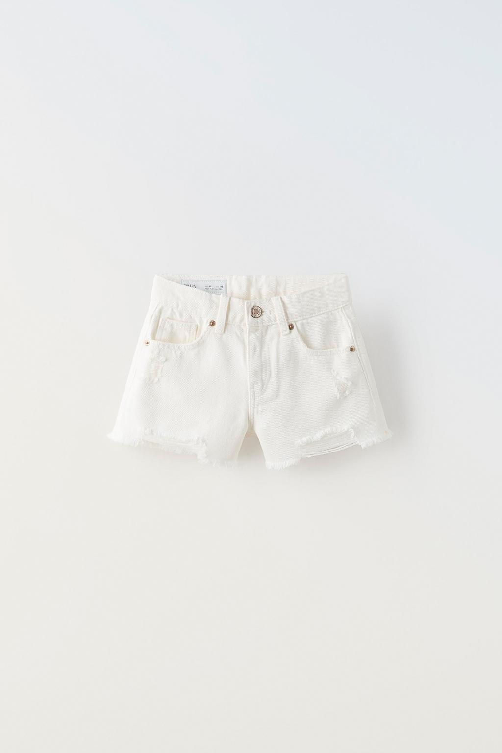 SACAKLI DENIM BERMUDA SORT - Zara фото 7