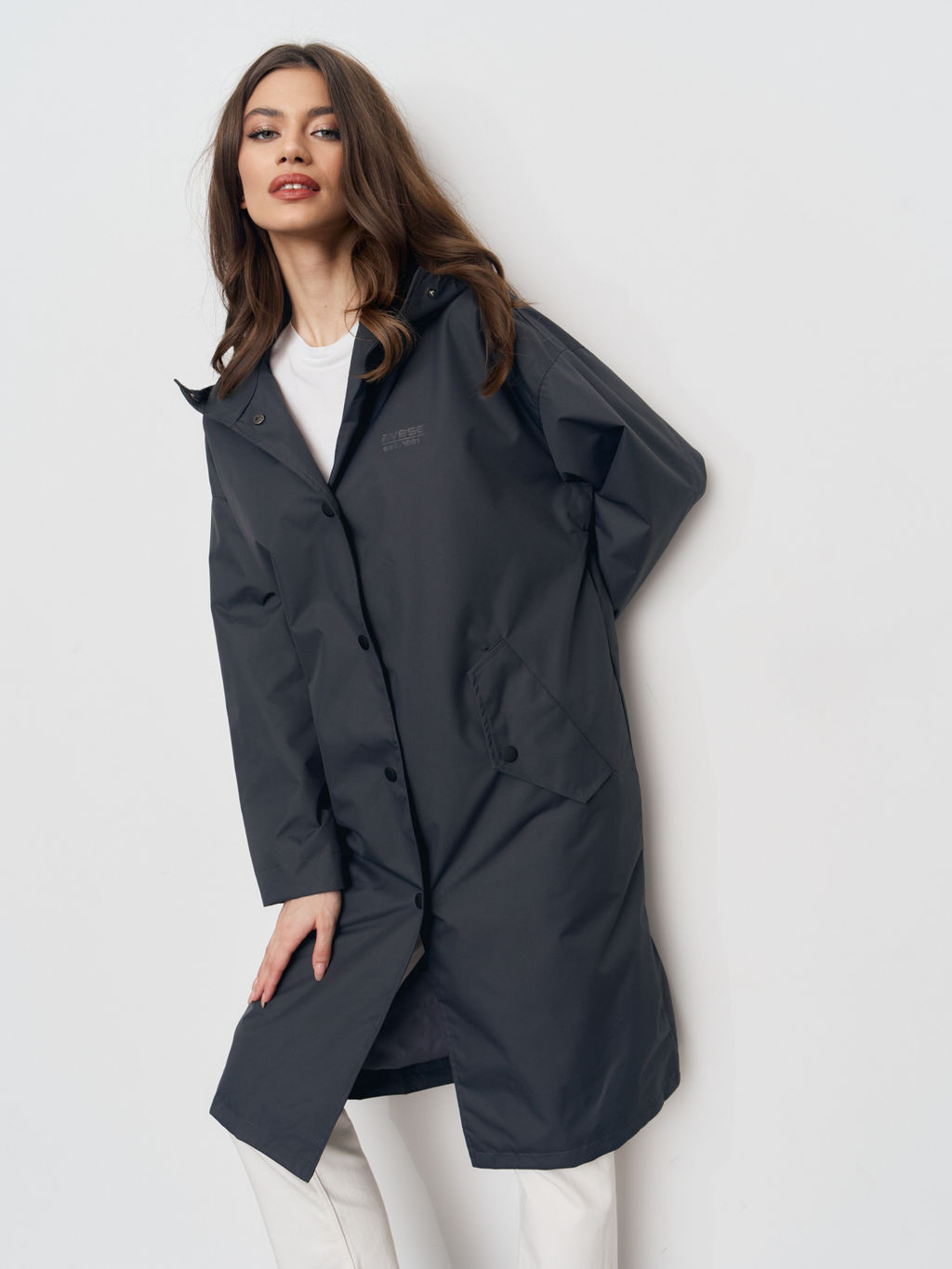 Плащ женский OVERSIZE 22271-389 - Avese фото 17